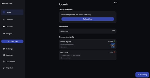 journiv self hosted journal